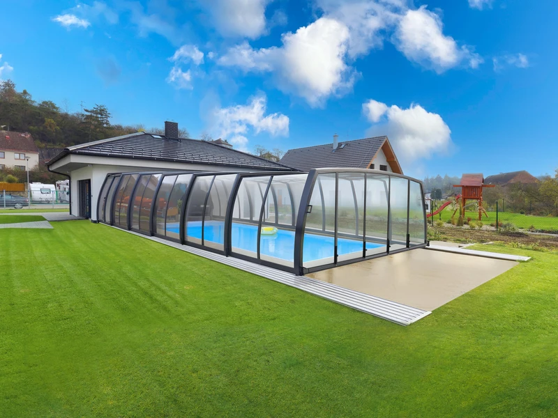 Abri de piscine haut – Omega